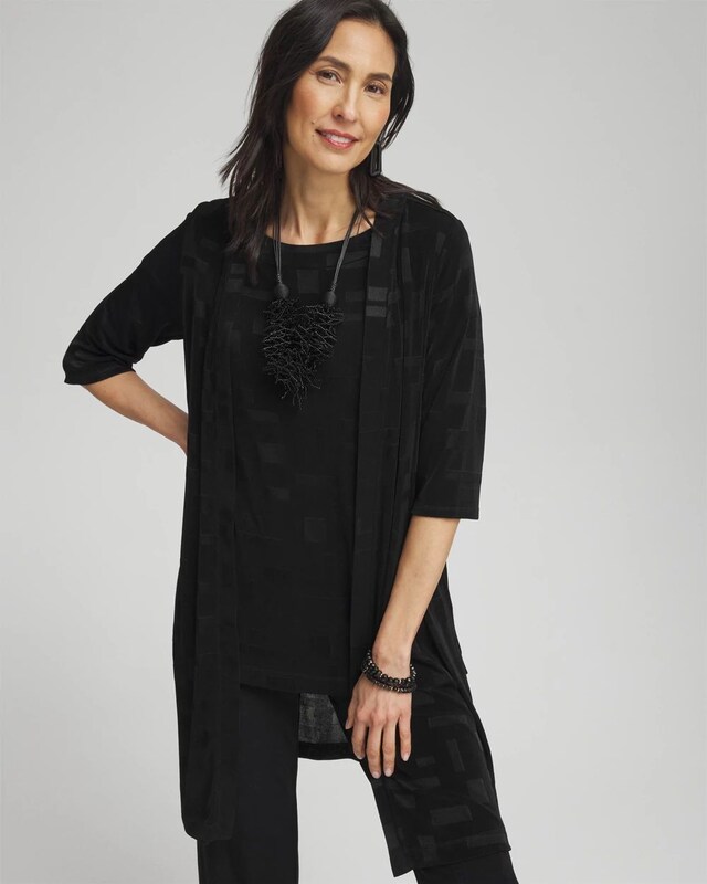 Travelers Jacquard Cardigan